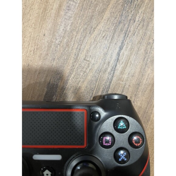 PS-403 Wireless Controller red & black   PS4 PlayStation 4 #104 - Picture 12 of 13